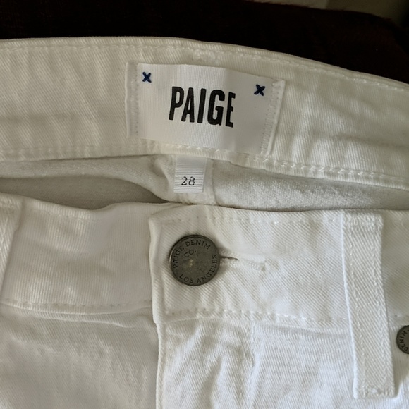 Paige White Skinny Jeans. Too small for me. - Picture 4 of 4